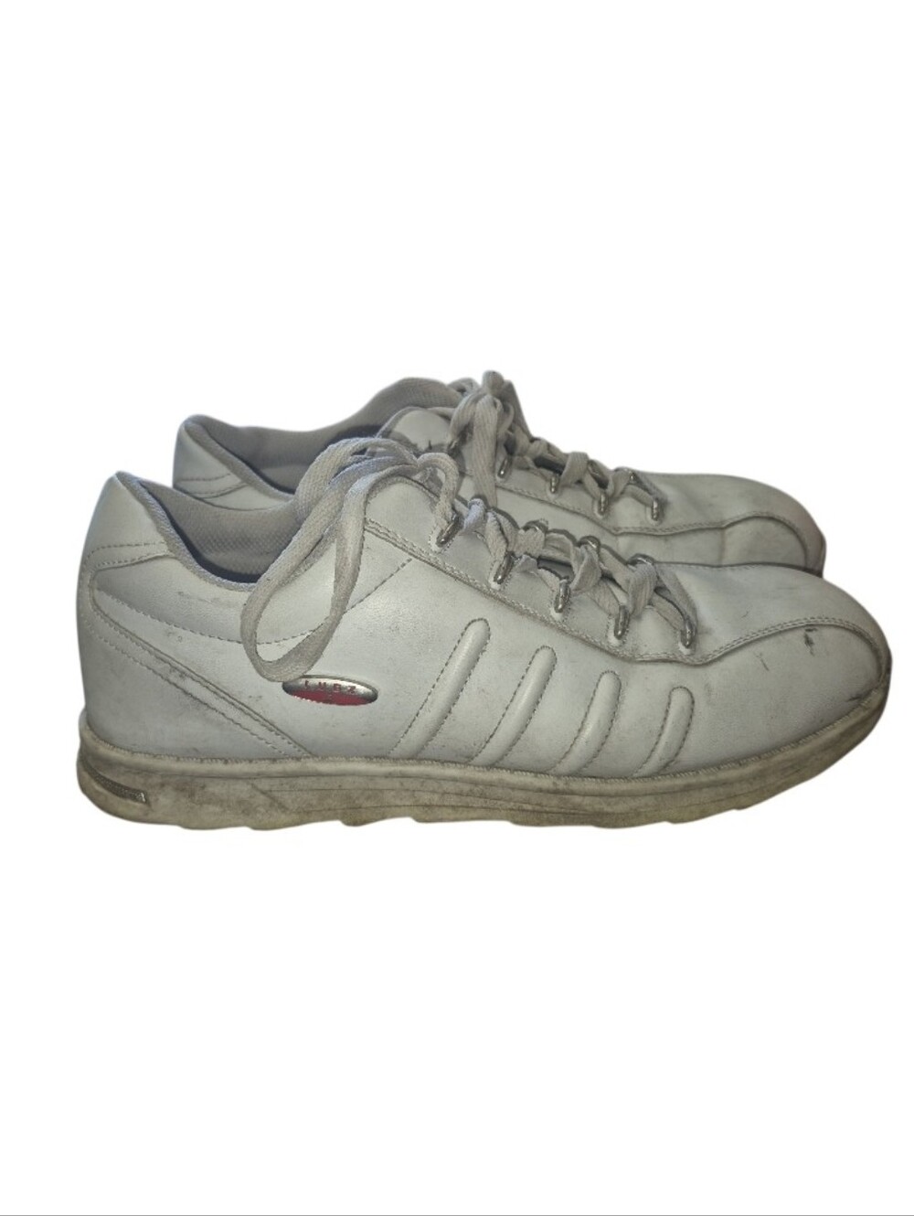 Lugz Men's Low-Top White Casual Lace-Up Sneakers